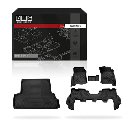 Toyota LandCruiser 76 Series (2023 - 2026) Car Floor Mats