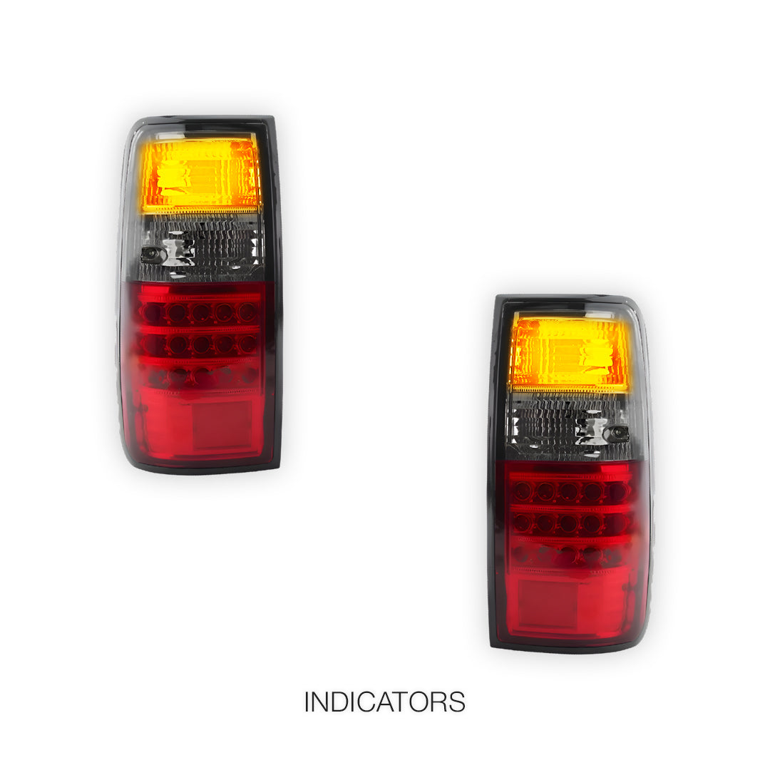 Toyota LandCruiser 80 Series (1990 - 1997) LED Tail Lights LH + RH