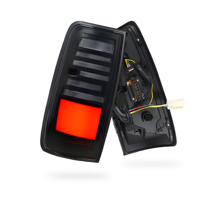 Toyota LandCruiser 80 Series (1990 - 1997) Sequential Smoked Full LED Tail Lights LH + RH