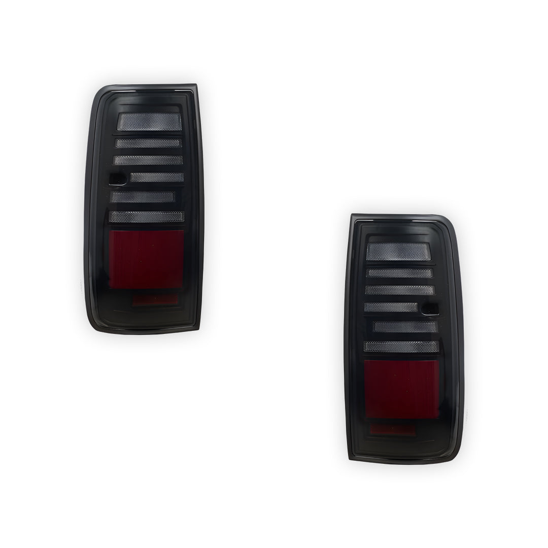Toyota LandCruiser 80 Series (1990 - 1997) Sequential Smoked Full LED Tail Lights LH + RH