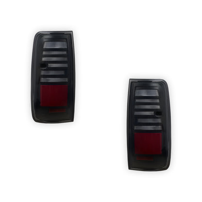 Toyota LandCruiser 80 Series (1990 - 1997) Sequential Smoked Full LED Tail Lights LH + RH