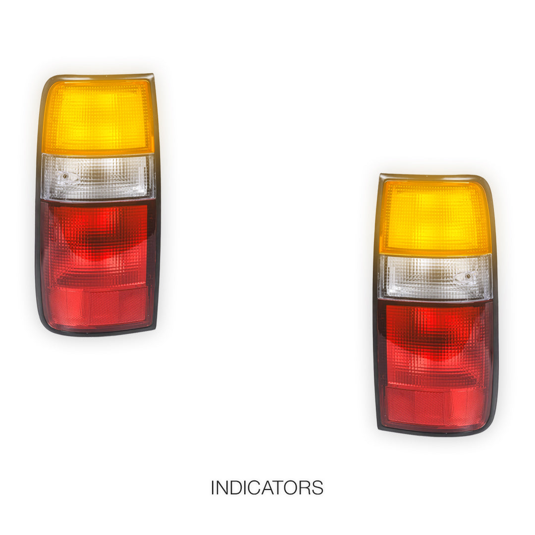 Toyota LandCruiser 80 Series (1990 - 1997) Tail Lights LH + RH