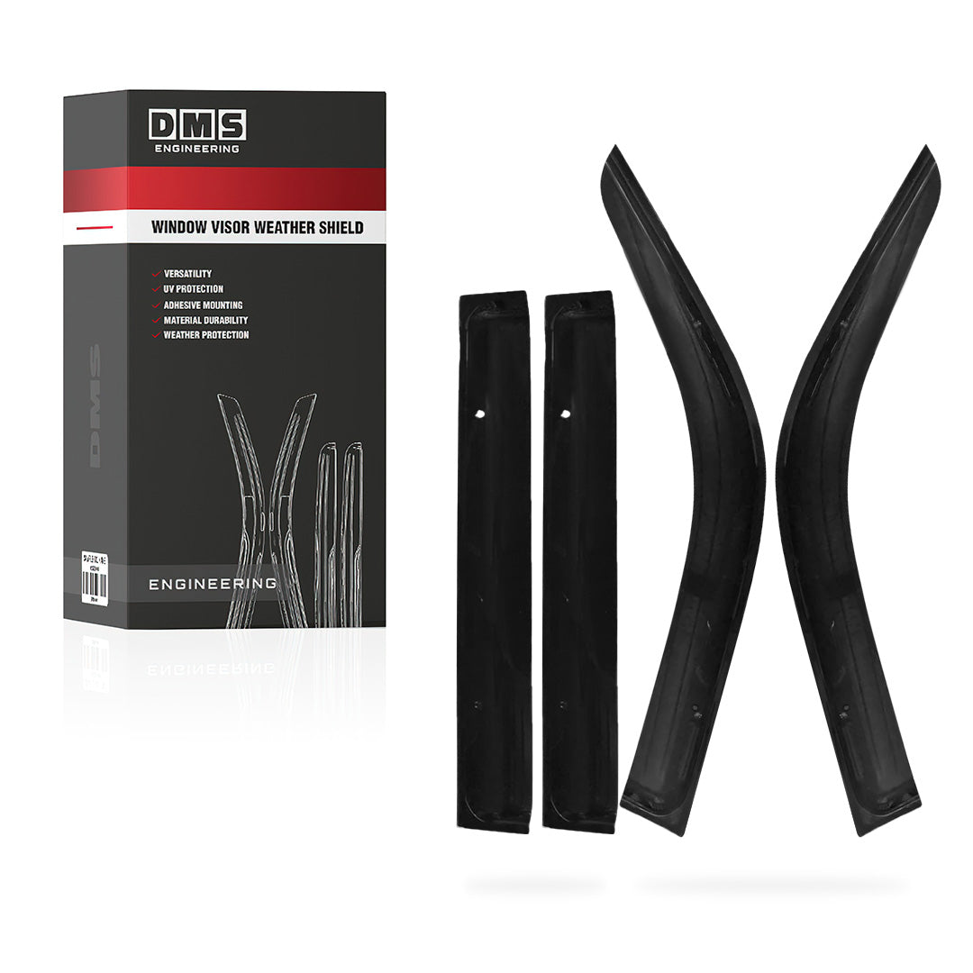 Toyota LandCruiser 80 Series (1990 - 1998) Front and Rear Window Visor Weather Shields