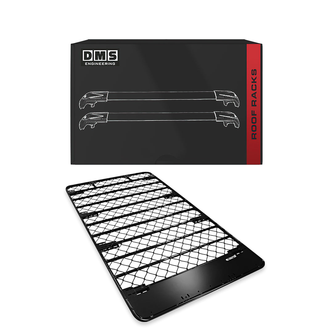 Toyota LandCruiser Prado 120 Series (2002 - 2009) Aluminum Flat Mesh Roof Racks