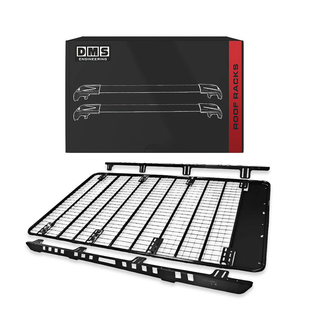 Toyota LandCruiser Prado 120 Series (2002 - 2009) Steel Flat Roof Racks