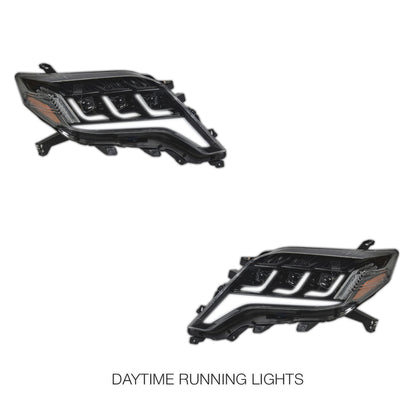 Toyota LandCruiser Prado FJ150 / LC150 Series / Kakadu / VX (2013 - 2017) Full LED Headlights LH + RH