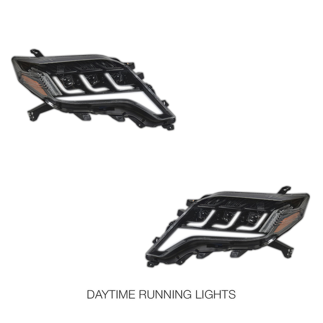 Toyota LandCruiser Prado FJ150 / LC150 Series / Altitude / GX / GXL (2013 - 2017) Full LED Headlights LH + RH