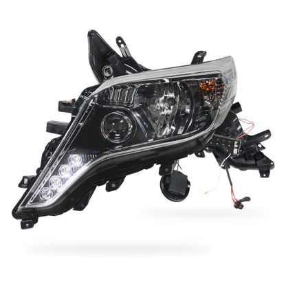 Toyota LandCruiser Prado FJ150 / LC150 Series (2013 - 2017) DRL & LED Projector Headlights LH + RH