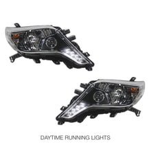 Toyota LandCruiser Prado FJ150 / LC150 Series (2013 - 2017) DRL & LED Projector Headlights LH + RH