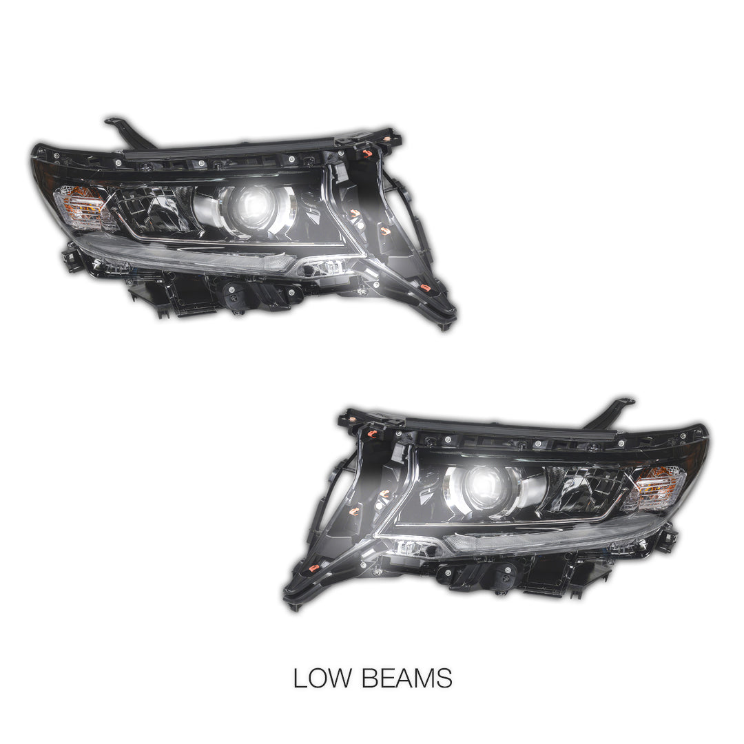 Toyota LandCruiser Prado LC150 / FJ150 Series / GX (2018 - 2023) LED DRL Headlights LH + RH