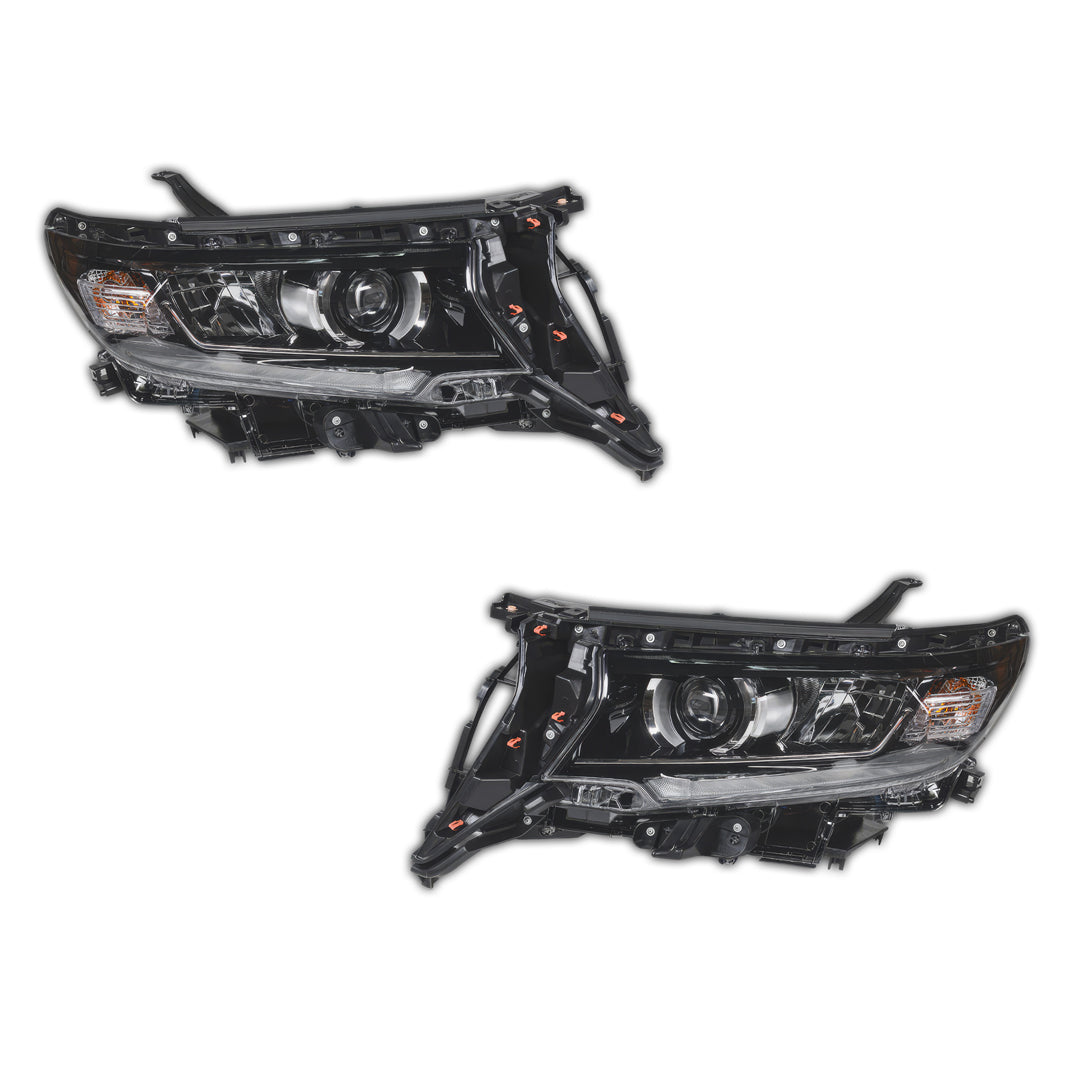 Toyota LandCruiser Prado LC150 / FJ150 Series / GX (2018 - 2023) LED DRL Headlights LH + RH