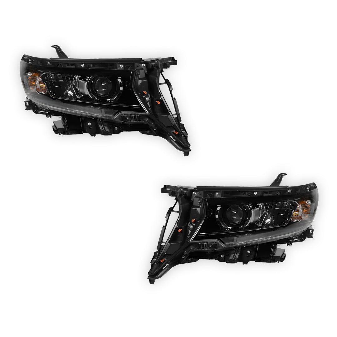 Toyota LandCruiser Prado 150 Series LC150 / FJ150 / GXL / KAKADU / VX (2018 - 2023) LED Projector Headlight Lamp LH + RH