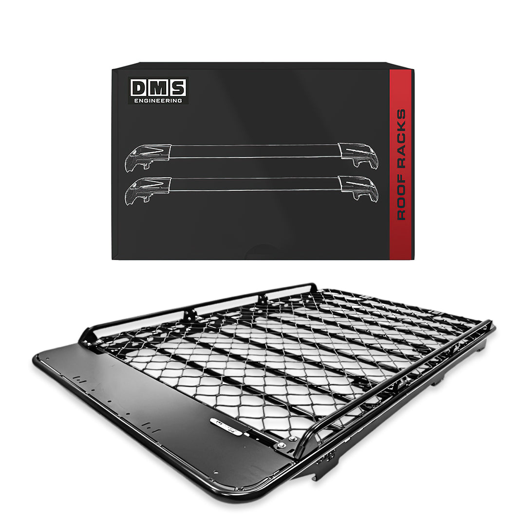 Toyota LandCruiser Prado 150 Series (2009 - 2023) Aluminum Flat Mesh Roof Racks