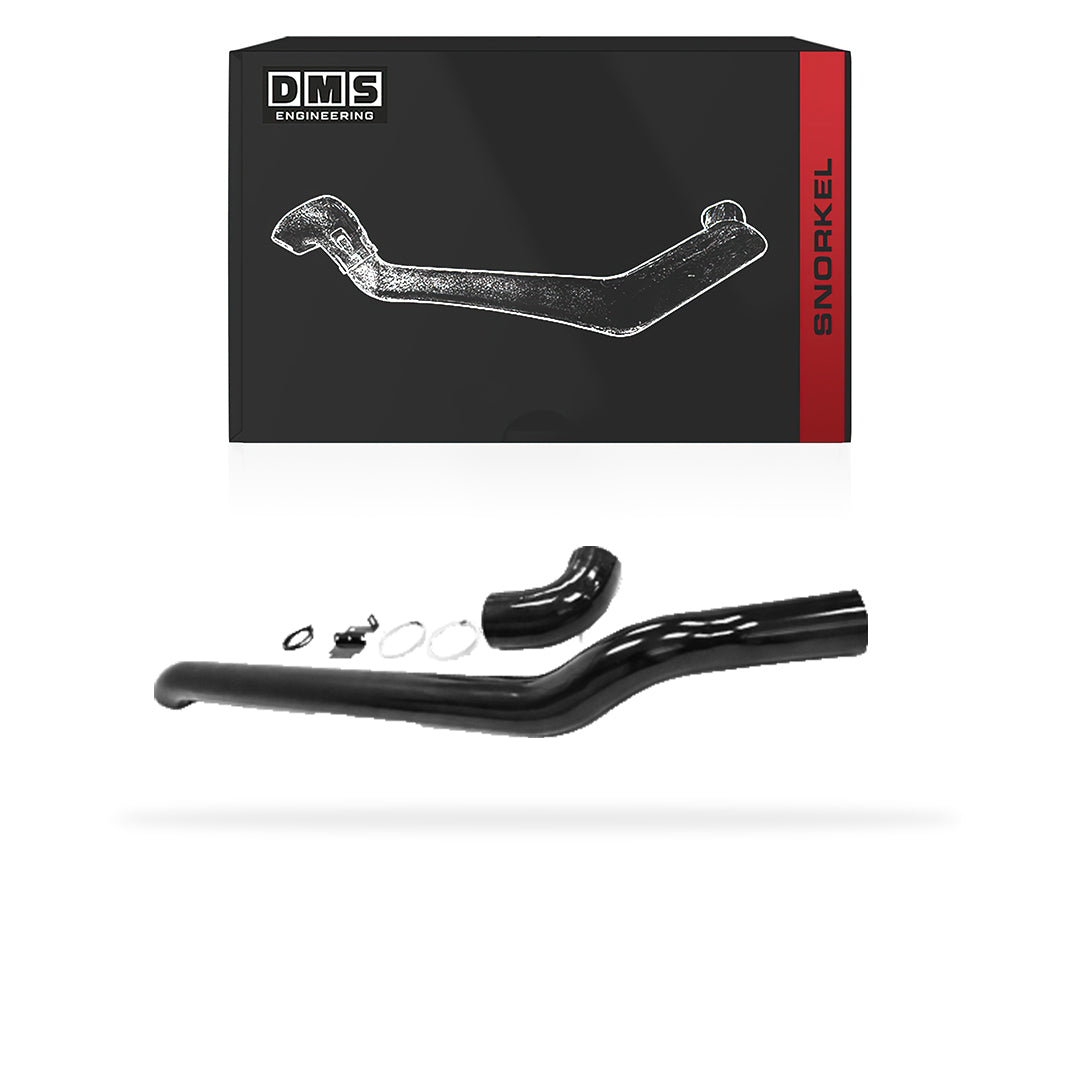 Toyota LandCruiser Prado 150 Series (2010 - 2026) Black Stainless Steel Snorkel Kit