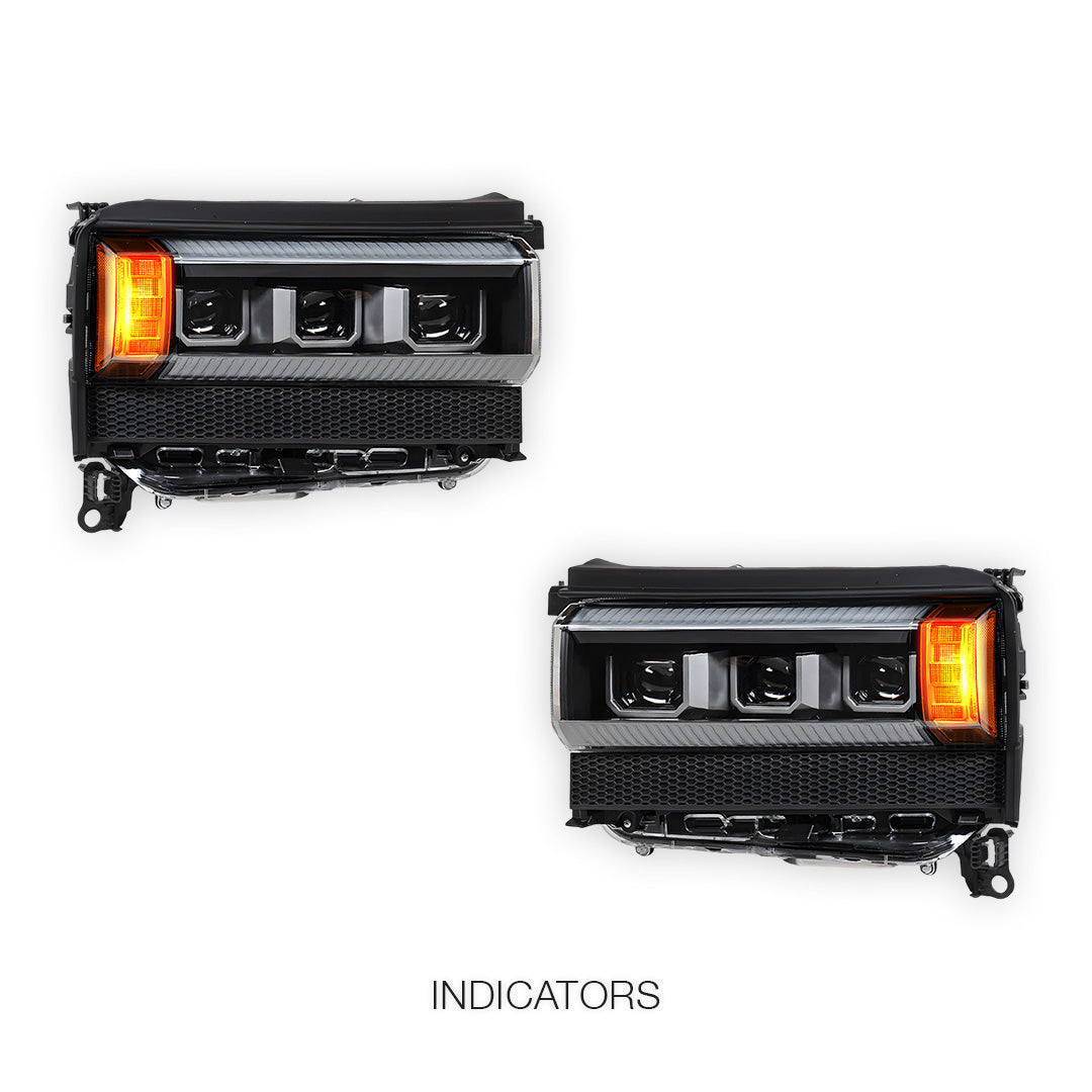 Toyota LandCruiser Prado 250 Series FJ250 / LC250 / GX / GXL (2024 - 2026) FULL LED Upgrade Headlight LH + RH