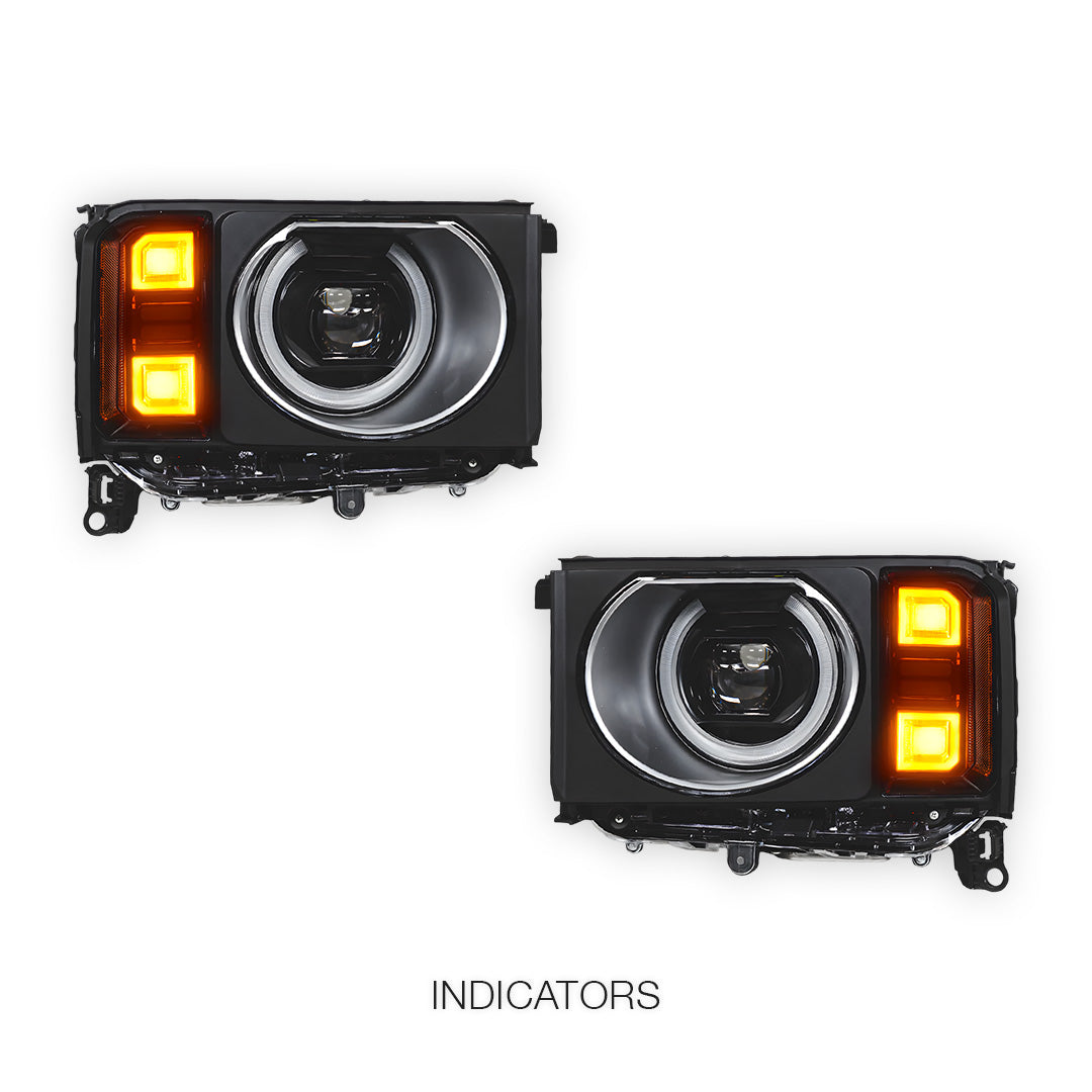 Toyota LandCruiser Prado 250 Series FJ250 / LC250 /GX / GXL (2024 - 2026) JDM Conversion LED Headlight LH + RH