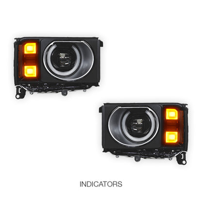 Toyota LandCruiser Prado 250 Series FJ250 / LC250 /GX / GXL (2024 - 2026) JDM Conversion LED Headlight LH + RH