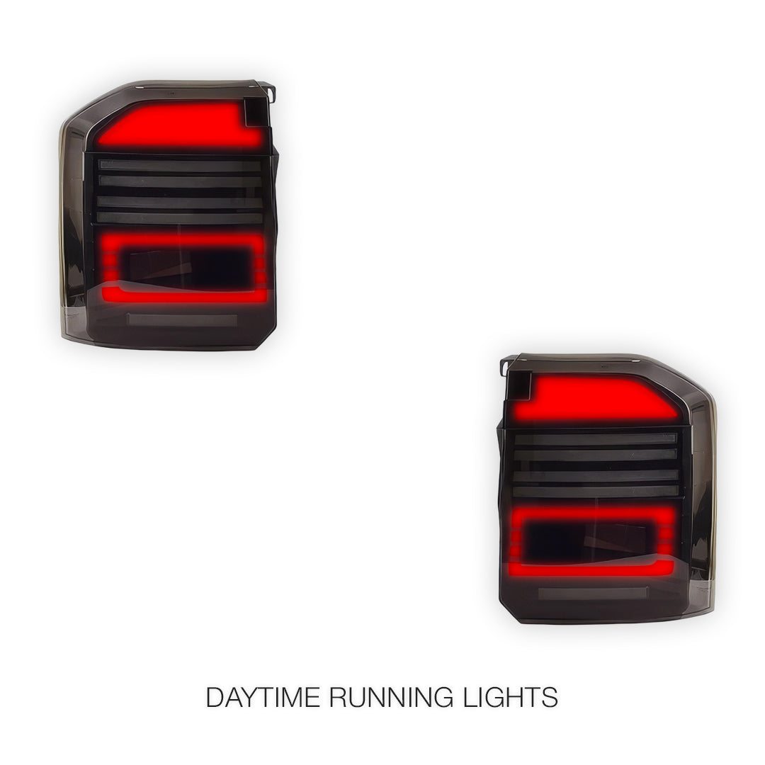 Toyota LandCruiser Prado 250 Series (2024 - 2025) Smoked Tail Lights LH + RH