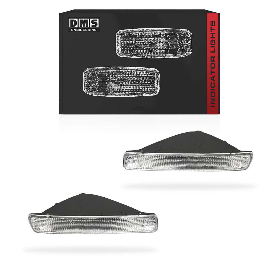 Toyota LandCruiser 80 Series (All Models) (1990 - 1997) Front Bar Indicator Light Suit RH + LH