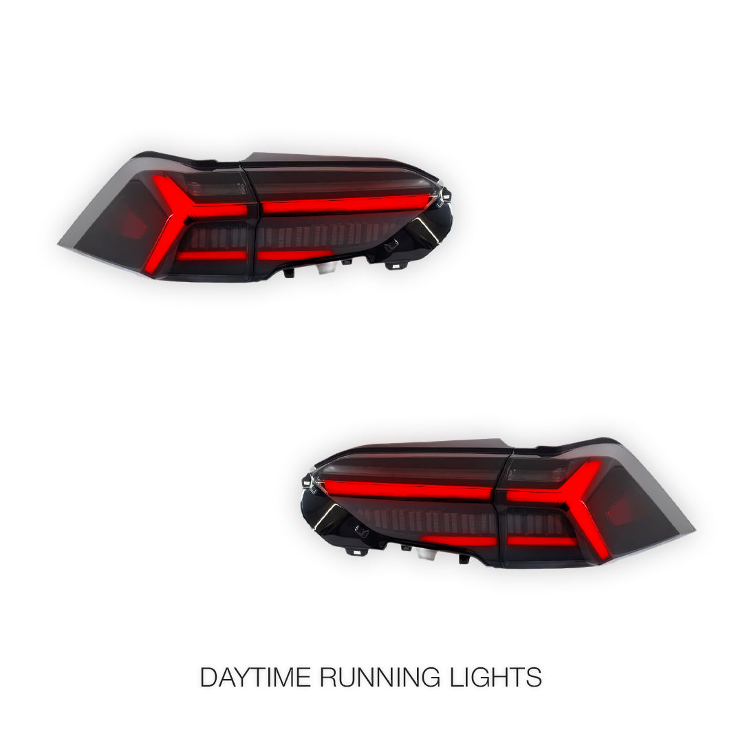 Toyota RAV4 XA50 (2018 - 2022) Smoked Tail Lights LH + RH