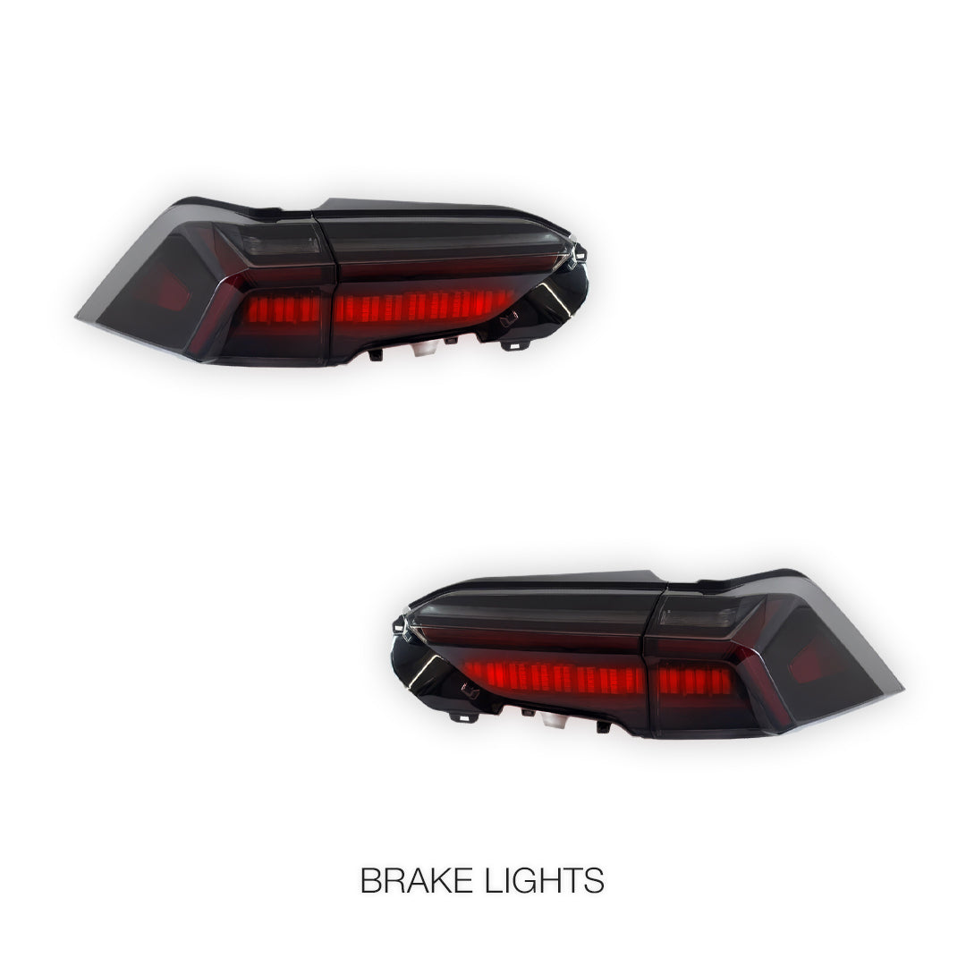 Toyota RAV4 XA50 (2018 - 2022) Smoked Tail Lights LH + RH