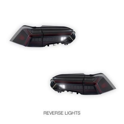 Toyota RAV4 XA50 (2018 - 2022) Smoked Tail Lights LH + RH