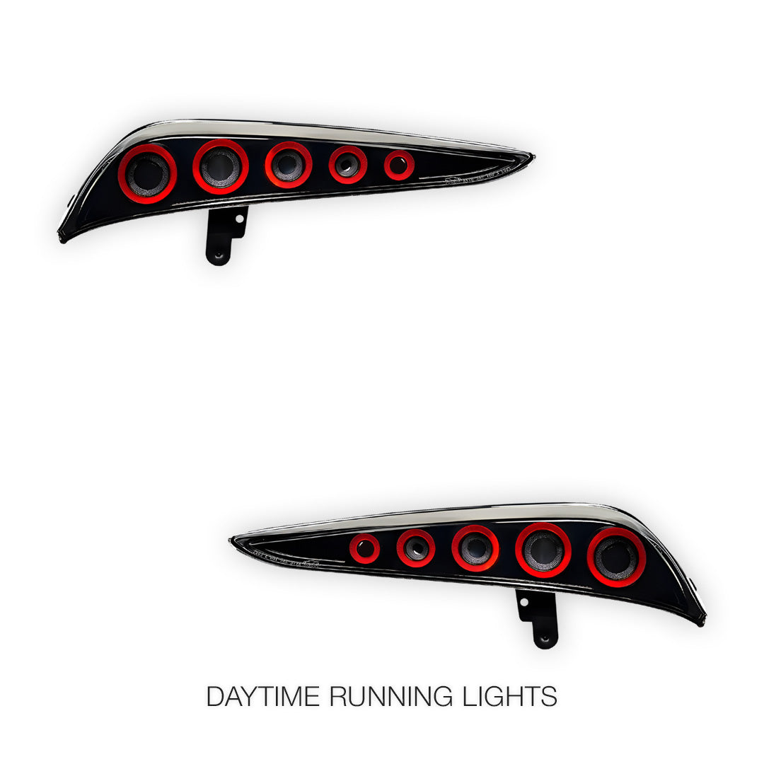 Toyota Supra A90 (2019 - 2023) Smoked Animation DRL Sequential Tail Lights LH + RH