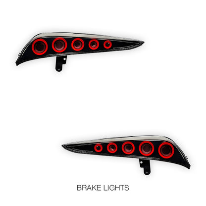Toyota Supra A90 (2019 - 2023) Smoked Animation DRL Sequential Tail Lights LH + RH