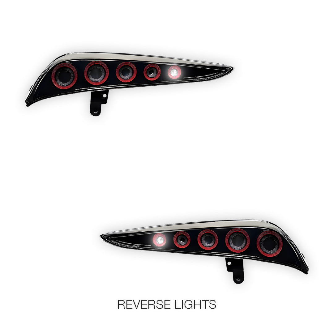 Toyota Supra A90 (2019 - 2023) Smoked Animation DRL Sequential Tail Lights LH + RH