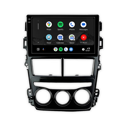 Toyota Yaris XP130 Manual (2017 - 2019) 9" Wireless Android 16 Head Unit for Apple CarPlay / Android Auto