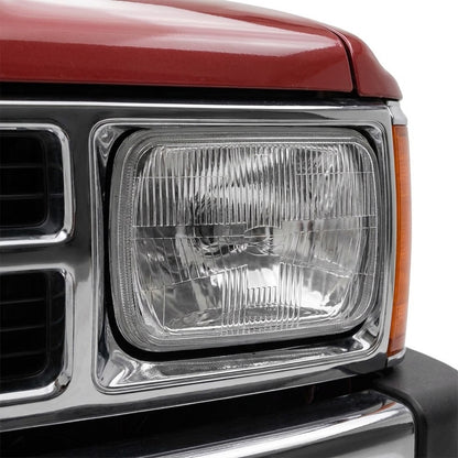 Toyota 4 Runner N120 / N130 (1988 - 1991) Headlights with H4 Globe Glass Lens LH + RH