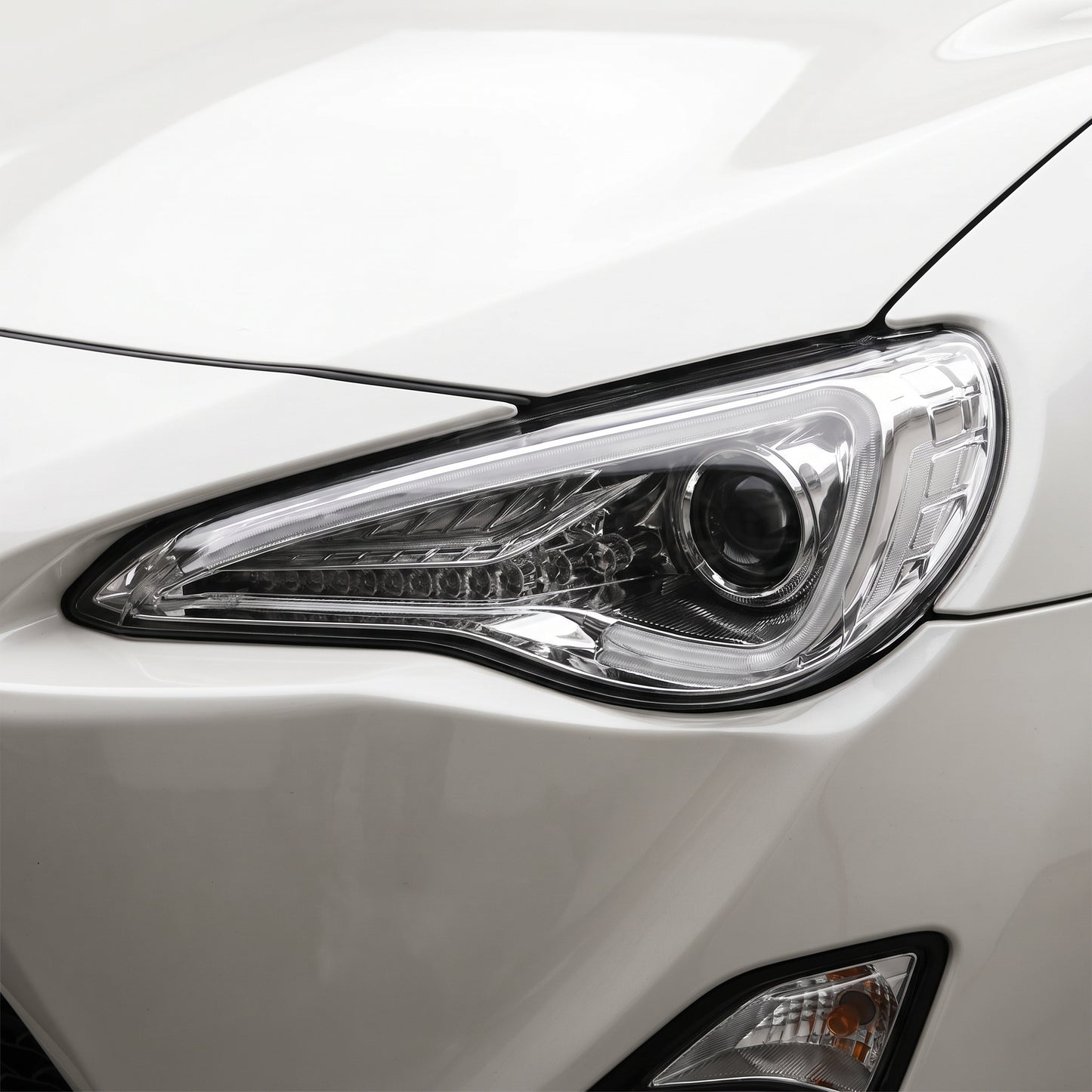 Toyota 86 1st Gen (2012 - 2016) Crystal Clear LED DRL Headlights LH + RH