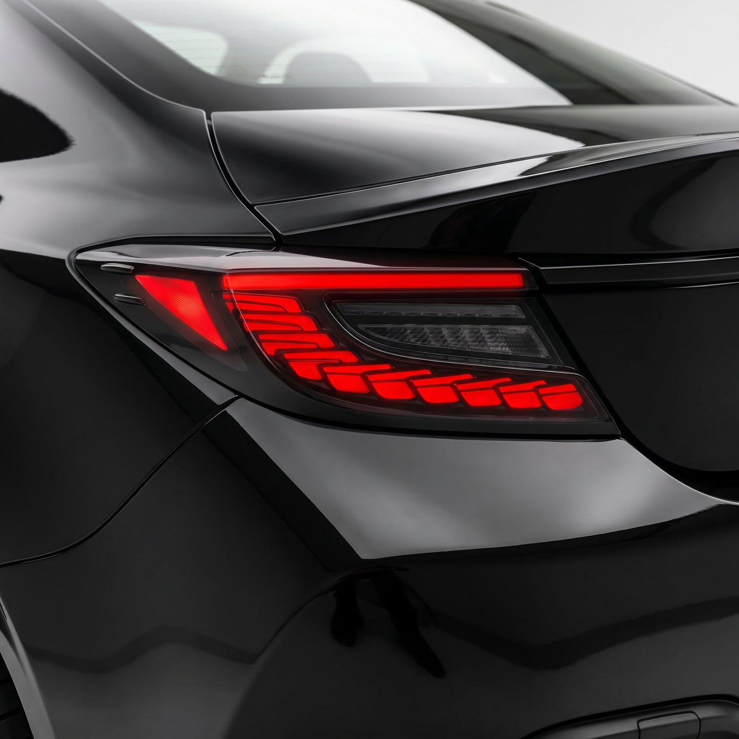 Toyota 86 2nd Gen. (2022 - 2024) Smoked Sequential Dragon-Scale Style LED Tail Lights LH + RH