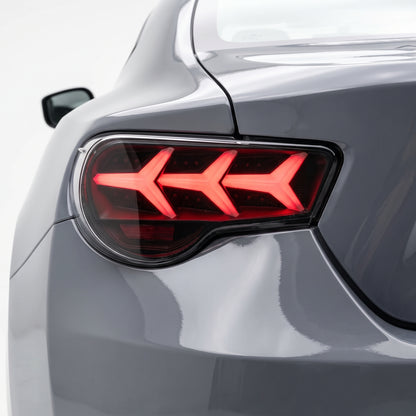 Toyota 86 GT86 (2012 - 2020) Lambo Style Sequential Smoked Tail Lights LH + RH