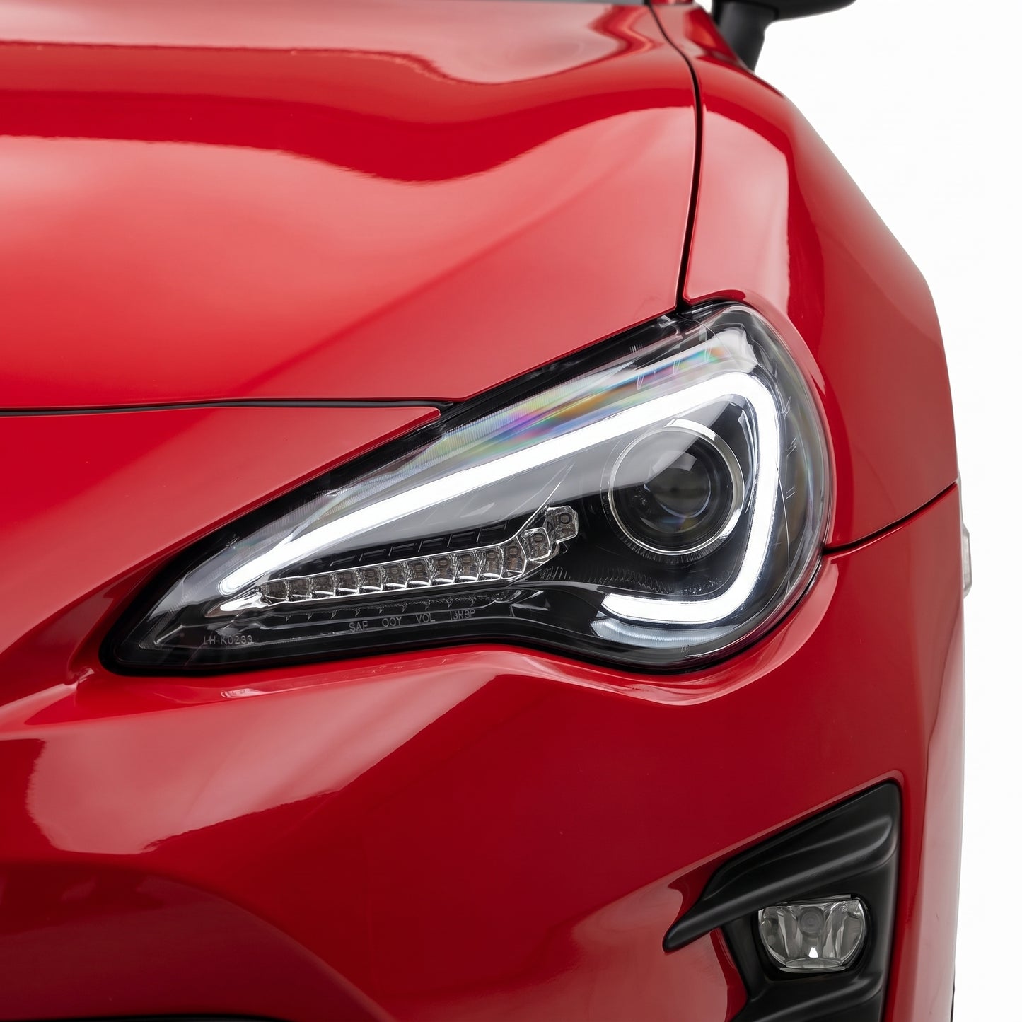 Toyota 86 ZN6 GT / GTS (2012 - 2021) Sequential Black 3D Light Bar DRL & Full LED Dual Beam Headlights LH + RH