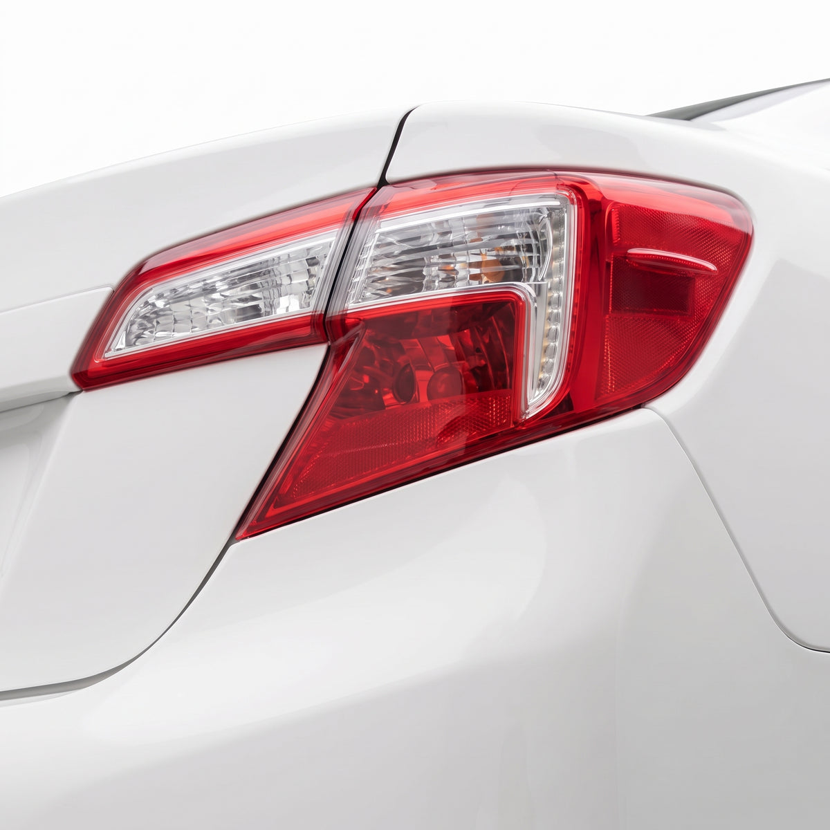 Toyota Camry ASV50 (2011 - 2015) OEM Style Tail Lights LH + RH installed close-up