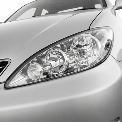 Toyota Camry CV36 Series 2 (2004 - 2006) OEM Style Headlights LH + RH installed close-up