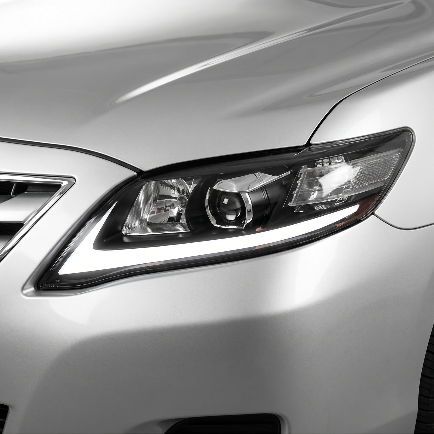 Toyota Camry XV40 (2010 - 2011) LED Headlights Halo DRL  LH + RH
