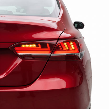 Toyota Camry XV70 (2018 - 2021) Red Animation DRL Sequential Tail Lights LH + RH installed