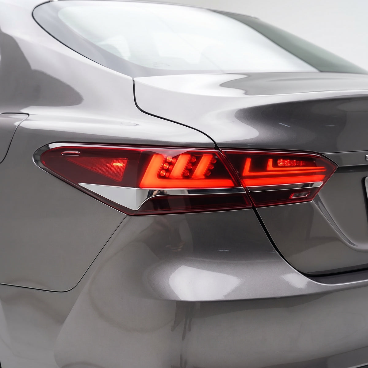 Toyota Camry XV70 (2018 - 2021) Smoked Tail Lights LH + RH installed