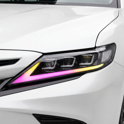 Toyota Camry XV70 (2018 - 2024) RGB Headlights LH + RH installed