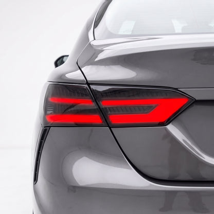 Toyota Camry XV70 (2018 - 2024) Smoked Animation DRL Sequential Tail Lights LH + RH installed