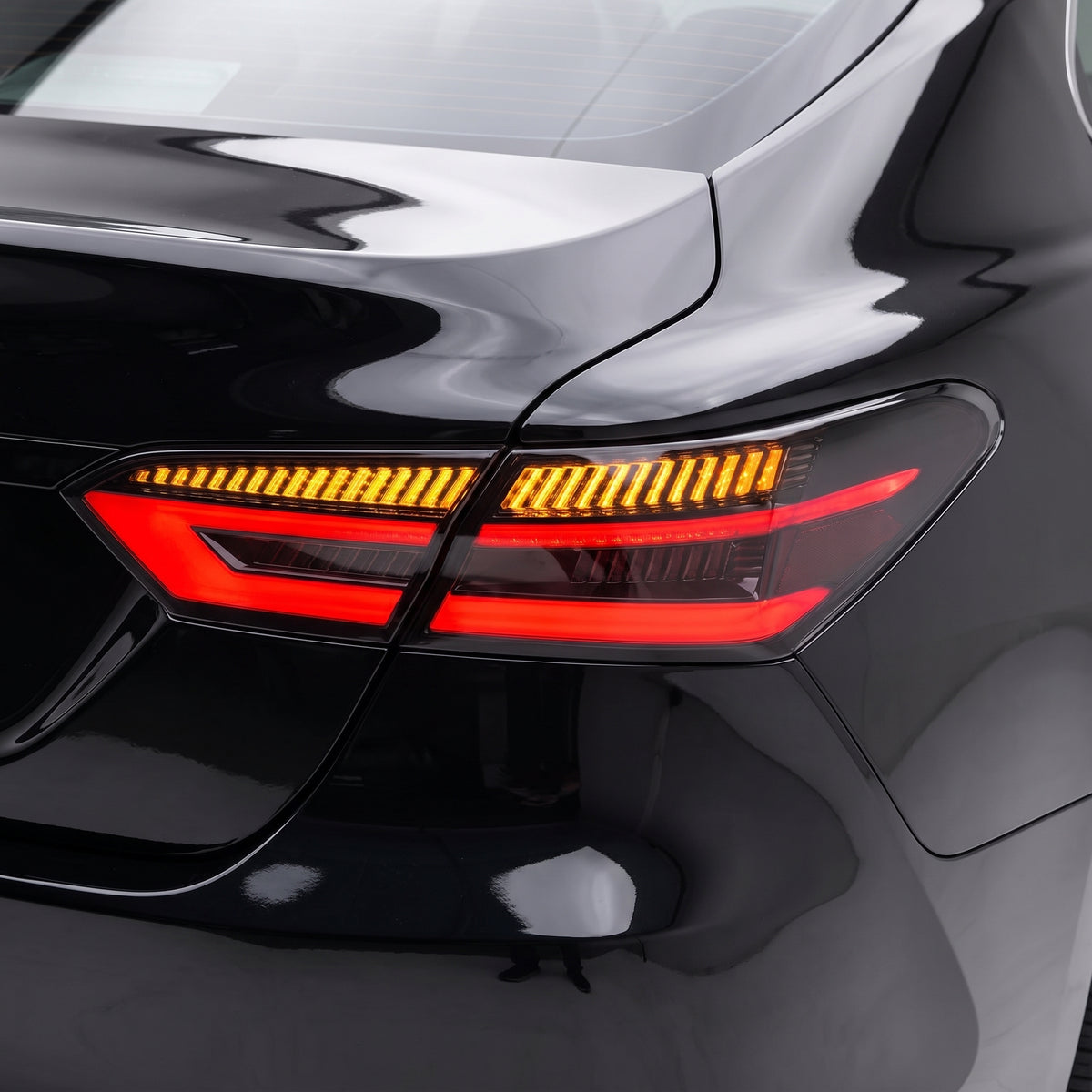 Toyota Camry XV70 (2018 - 2024) Smoked Animation Sequential Tail Lights LH + RH installed