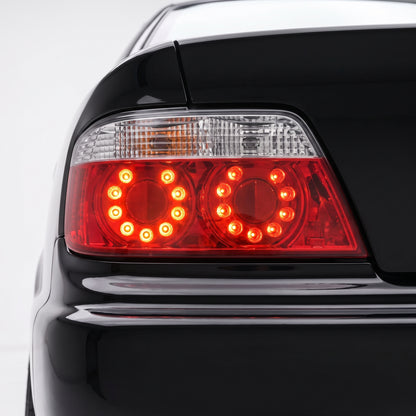 Toyota Chaser JZX100 / X100 (1996 - 2001) LED Tail Lights LH + RH installed close-up
