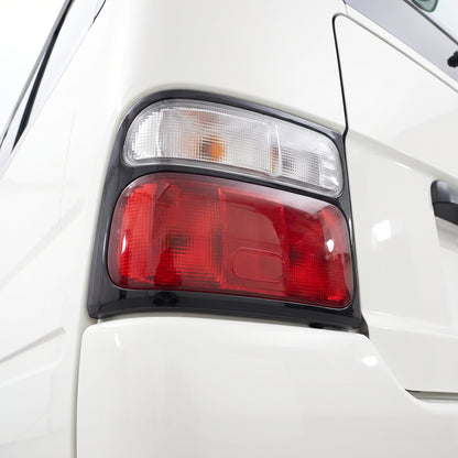 Toyota Coaster Bus BB40 / BB50 / HZB50 / XZB50 (2007 - 2017) Halogen Tail Lights LH + RH installed close-up