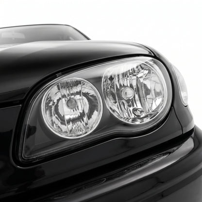 Toyota Corolla AE112 (1999 - 2001) OEM Style Headlights LH + RH installed close-up