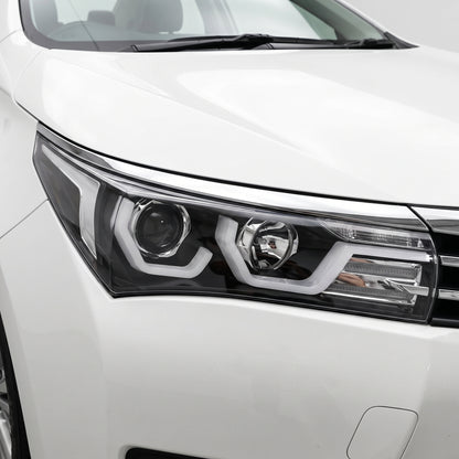 Toyota Corolla E180 (2013 - 2016) LED DRL Projector Headlights LH + RH
