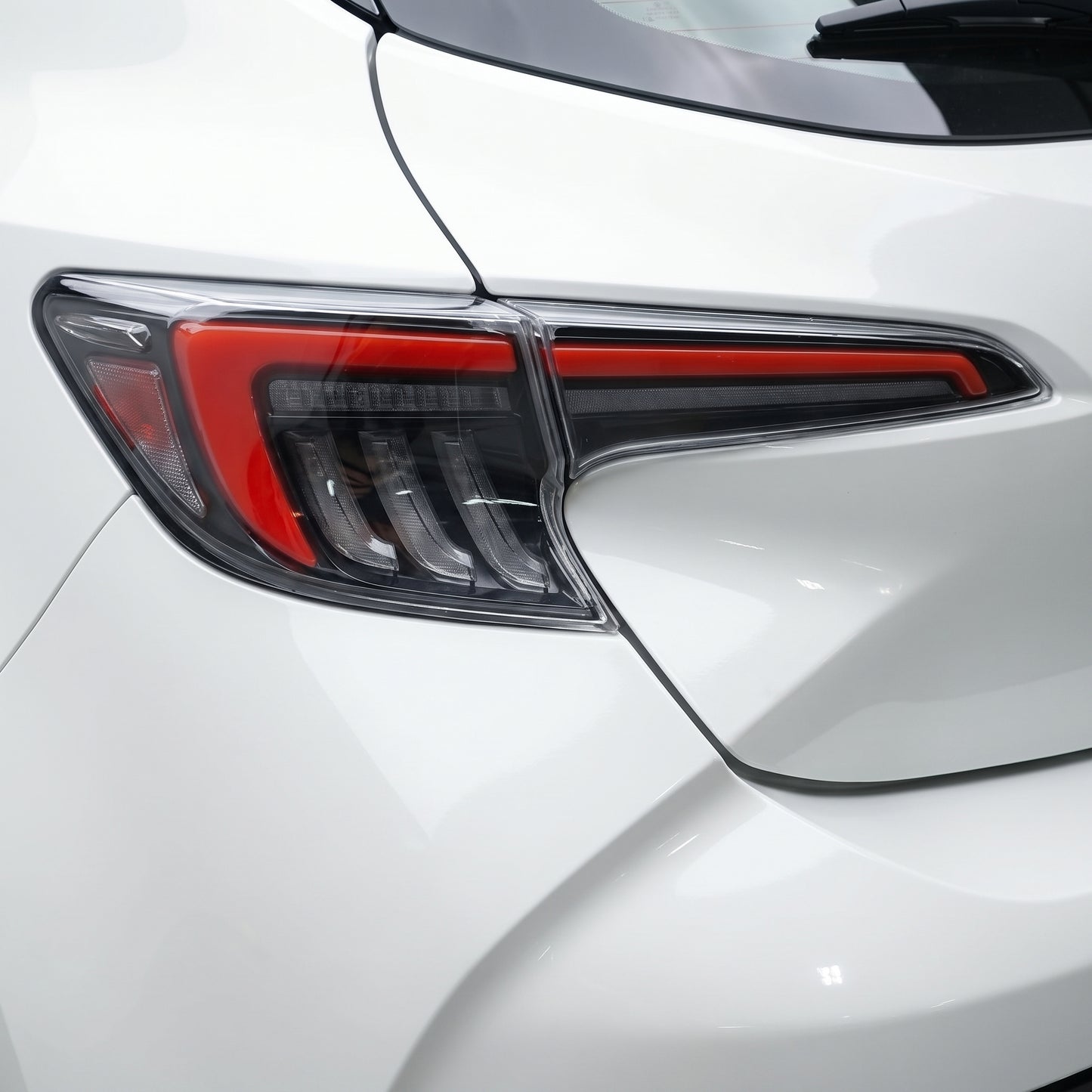 Toyota Corolla E210 Hatch (2019 - 2024) Smoked White LED Sequential Tail Lights LH + RH