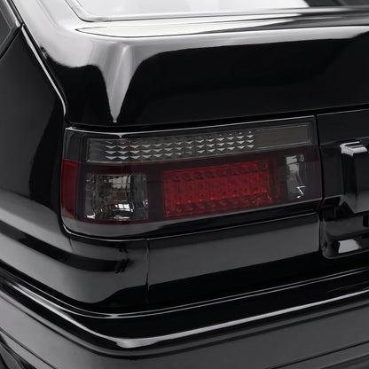 Toyota Corolla E80 / AE86 (1983 - 1987) Smoked Red LED Tail Lights LH + RH