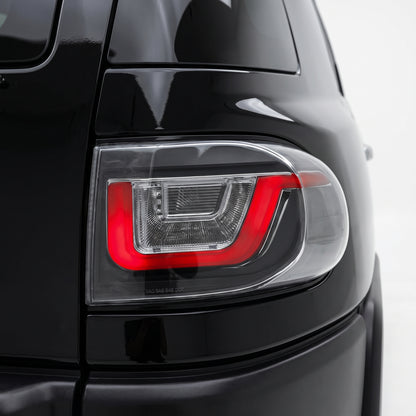Toyota FJ Cruiser GSJ10 (2007 - 2020) Sequential Clear LED Tail Lights LH + RH installed